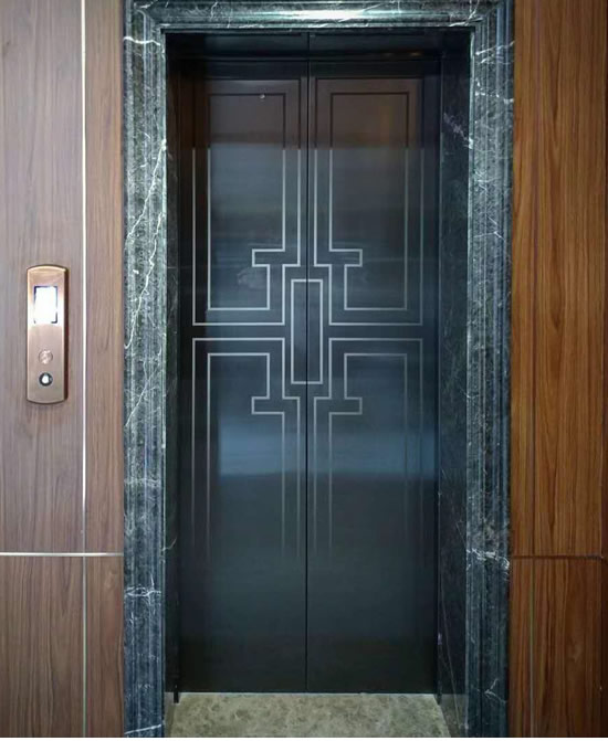 黑鈦金電梯廳門