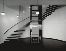 強驅(qū)曳引式小型電梯