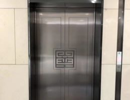 黑鈦金高端奢華別墅電梯