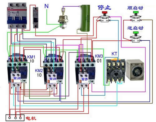 能耗制動接線圖