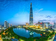 韓國樂天大廈LOTTE TOWER 觀光電梯