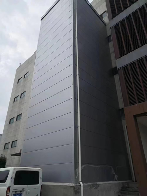 鋁塑板鋼結構井道