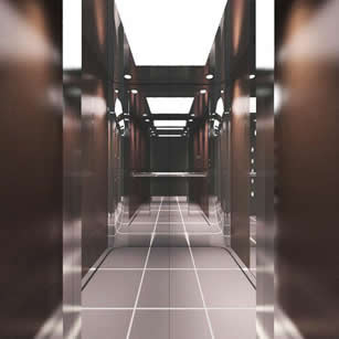 轎廂裝潢全景展示