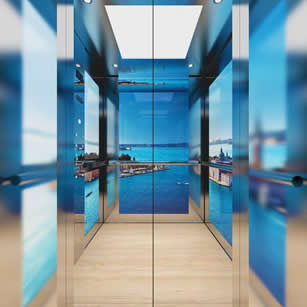 轎廂裝潢全景展示